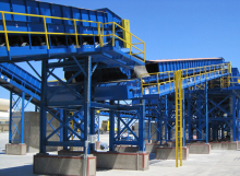 Endless nylon rubber conveyor belt