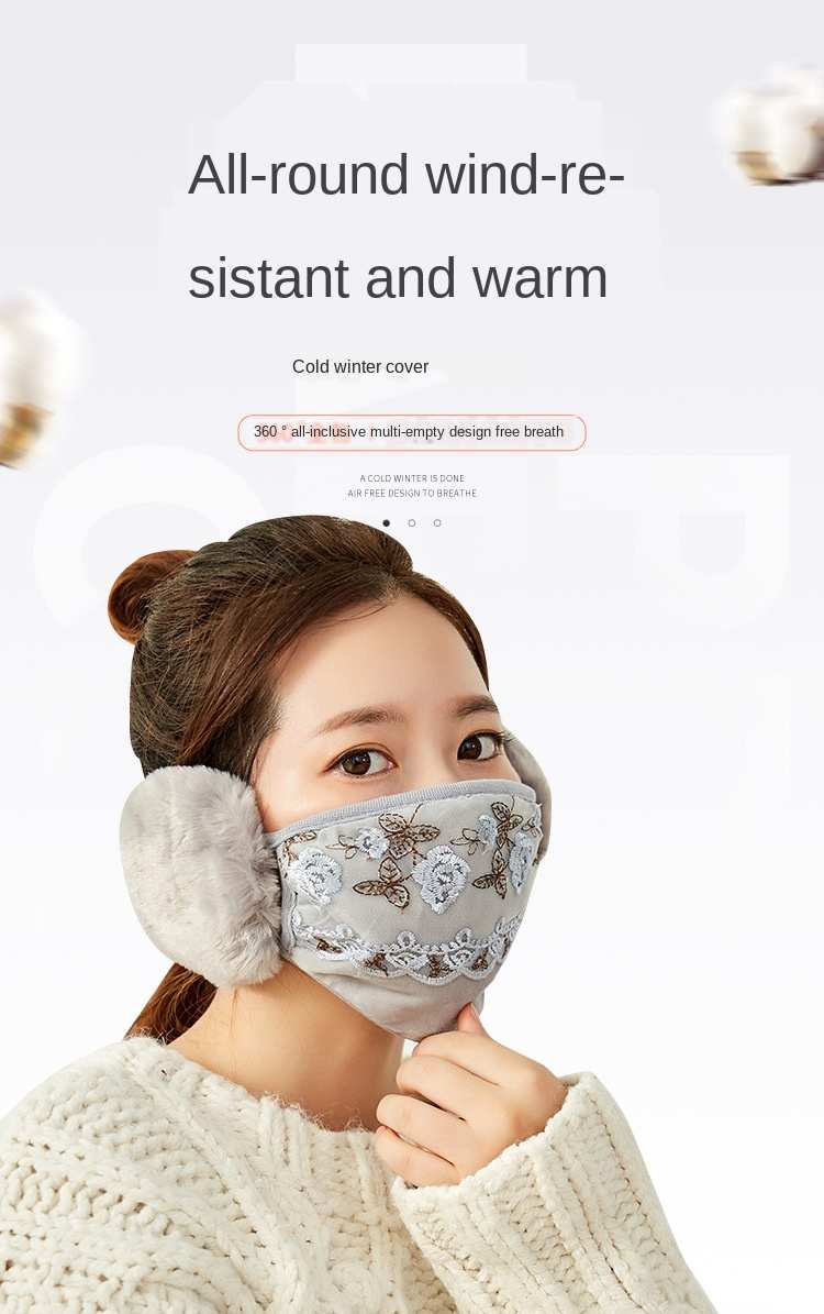 Headband Ear Muffs Plush Warm Faux Fur Thermal Winter Earmuffs