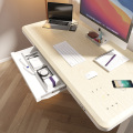 Ketinggian pejabat boleh laras Wood Standing Desk Kayu Laptop