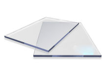 Custom cutting transparent plastic polycarbonate sheet