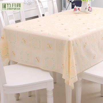 Classic Checkered Plastic Tablecloth PVC Table Cover