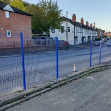 Stylish Curvy Welded Panel