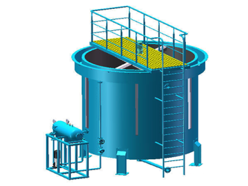 Vertical Flow Dissolved air Flotation Machine