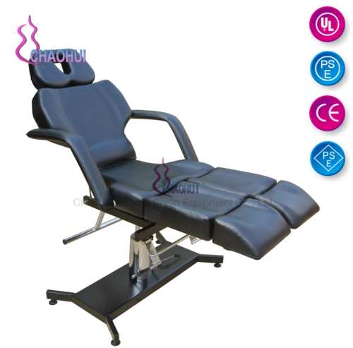 Chaise de tatouage en cuir pliable