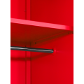 Rote Metall-Standschränke zum Verkauf