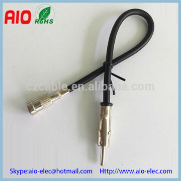 Car antenna jack connector for digital car tv antenna and car radio antenna