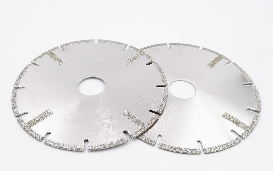 China 230mm diamond electroplate disc for cutting marble