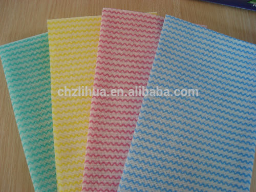disposable kitchen dish nonwoven fabric cleaning cloth