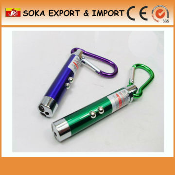 aluminum carabiner flashlight keychain flashlight