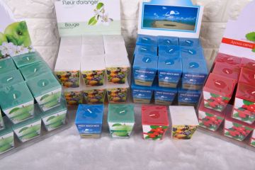 Smooth Surface Square Pillar Candles