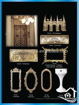 Fiberglass carved mirror frame