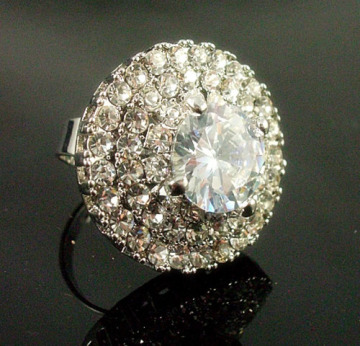 925 Silver Zircon Ring