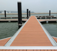 China-Made High-Quality Marine Yacht Jetty Aluminum Frame Floating Pontoon Dock