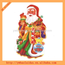 2014 wall window christmas dolls sticker