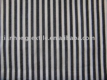 Cotton Spandex Yarn Dyed Stripe Spandex Fabric