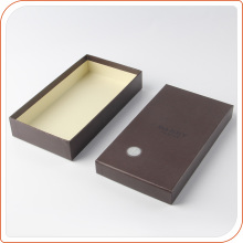 Custom logo printed box packing recycled cardboard brown boxes packaging