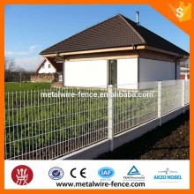 Metal house panel fencing