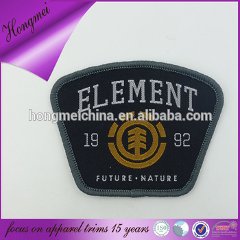 overlocking badges cheap embroidery patches