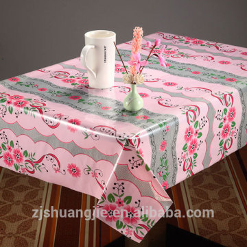 PVC Transparent fabric for tablecloth roll