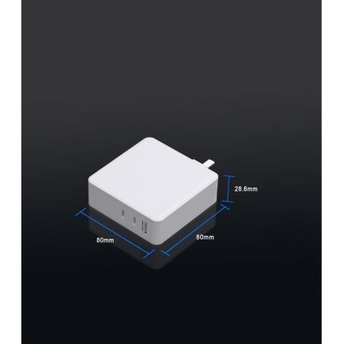 130W GAN CHARGER USB-C POWER ADAPTER