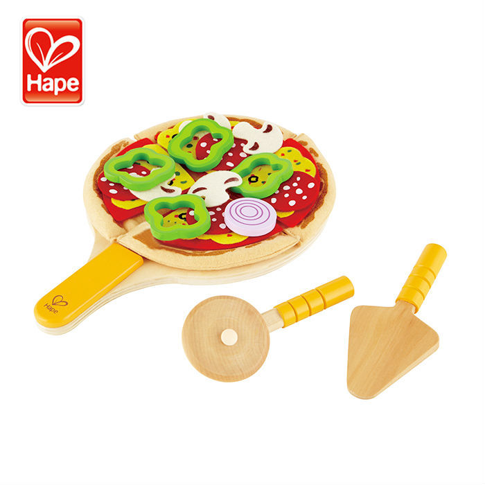 Hape brand Water based paint eco-friendly wooden cooking pizza games