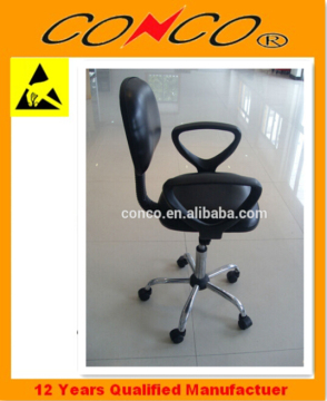esd pu leather chair