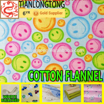 hebei cotton flannel fabric/flannel fabric