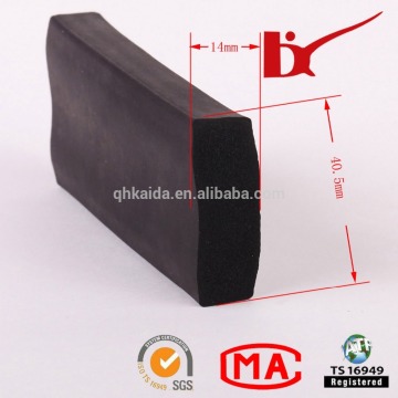 gap soundproof rubber sponge seal strip