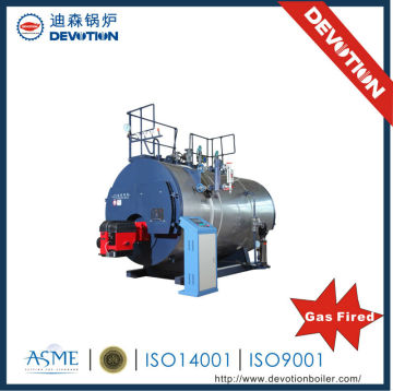 Gas fuel fired condensing boilers machines