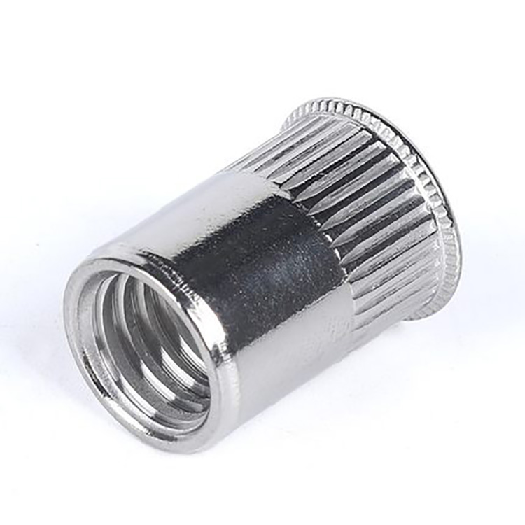 Knurled সঙ্গে স্টেইনলেস স্টীল Rivnut Rivet বাদাম