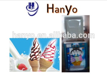 Rainbow soft ice cream machine