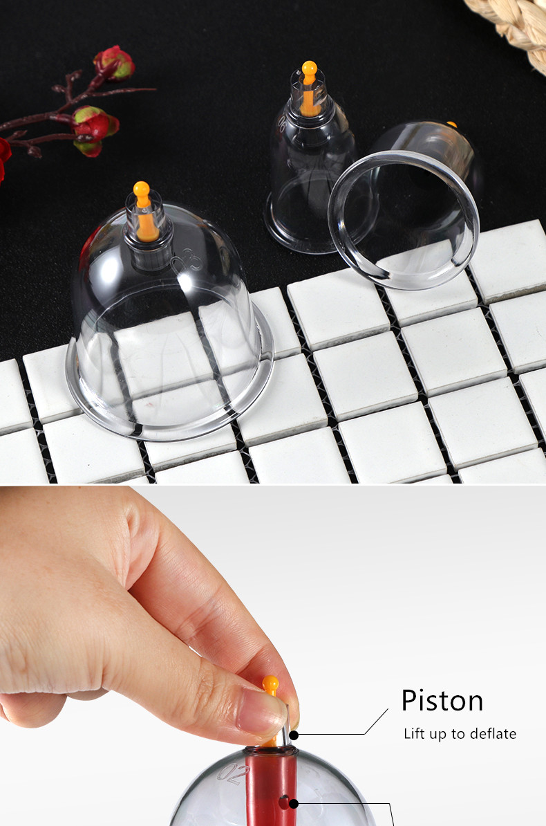 Disposable vacuum therapy cupping hijama big cups