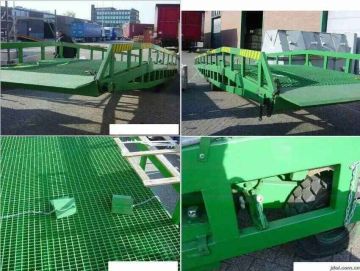 12ton Hydraulic Mobile Dock Loading Yard Ramps