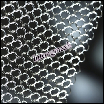 Metal ring mesh/stainless steel ring mesh/Screen room divider