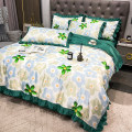Lyocell -Betten gewaschene Lyozell -Quilt -Cover -Bettlaken Sets