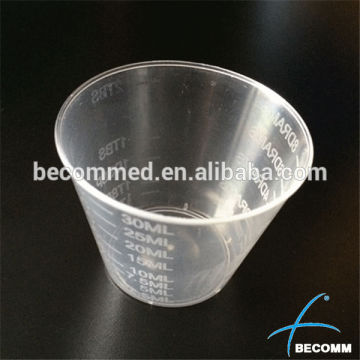 Measuring cup 30ml medicine cup with low price