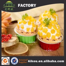 Wholesale decorative fancy colorful baking round cake boxes
