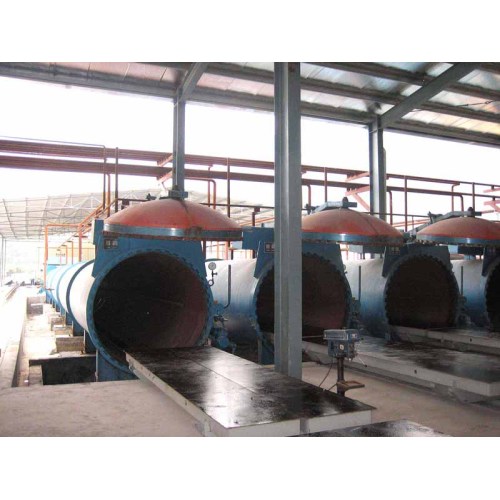 Suhu Tinggi AAC Autoclave Suhu Tinggi