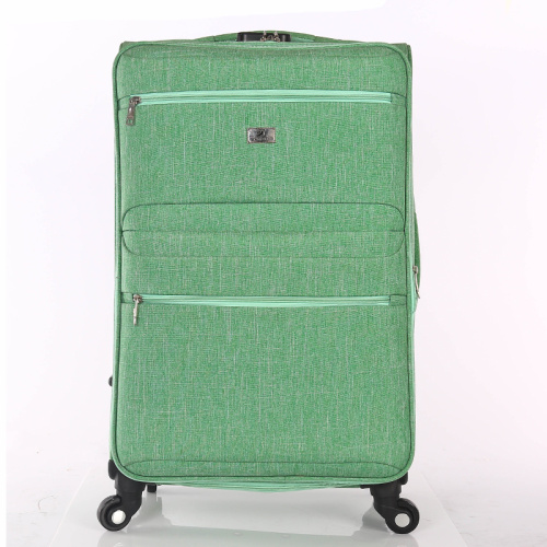 Brand name character 4 wheel luggage travel bag