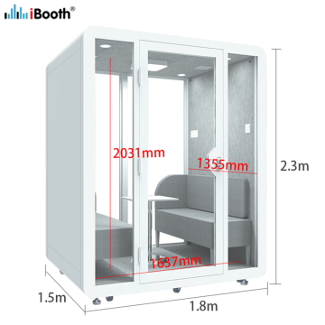 Professional soundproofing audio recording room