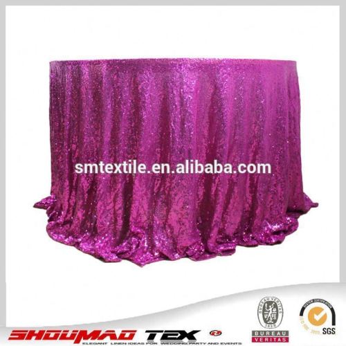 Latest durable sequin tablecloth rolls