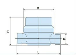 Remote Reading Dry-Dial Water Meter