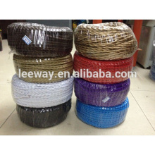Braided Electrical Wire Textile Cable Fabric Cable Ties