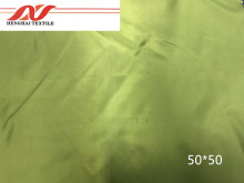 Green terylene fabric 50*50 146cm 60gsm
