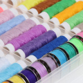 64-Pcs Polyester Sewing Thread Embroidery Thread Set Box