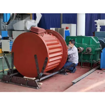 135 kW wind turbine body production