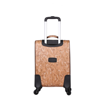 Custom PU carry-on luggage troli kalis air