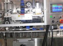 Electric 6kw Sticker Labeling Machine , Linear Hot Melt Opp