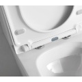 Non Elongated Toilet Water Closet Floor Mounted Smart Toilet