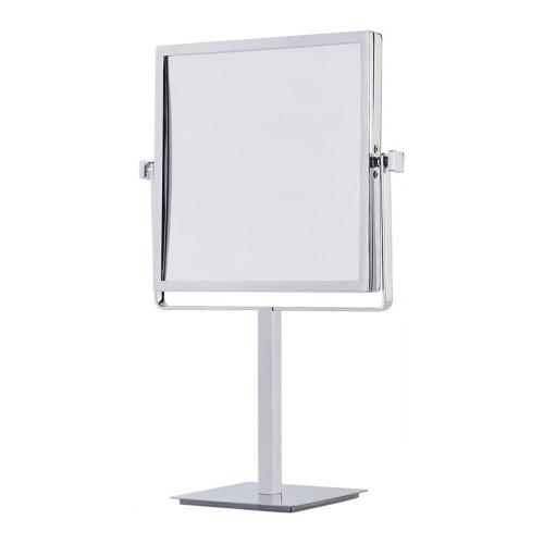 Double side table square makeup mirror